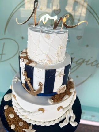 Tarta de boda temática Marinera