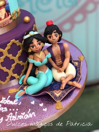 Tarta boda aladdin