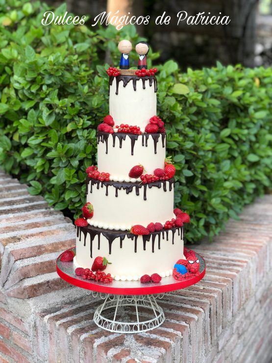 drip cake tarta boda