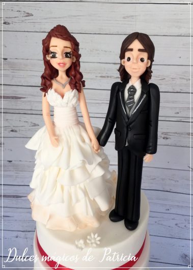 muñecos boda comestibles