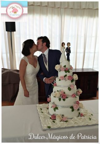 tarta boda madrid floral