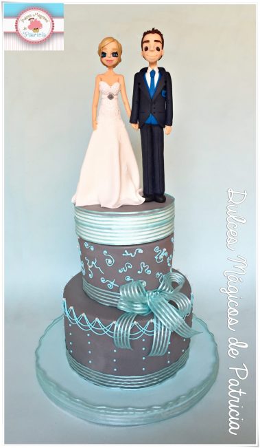 tarta boda novios madrid