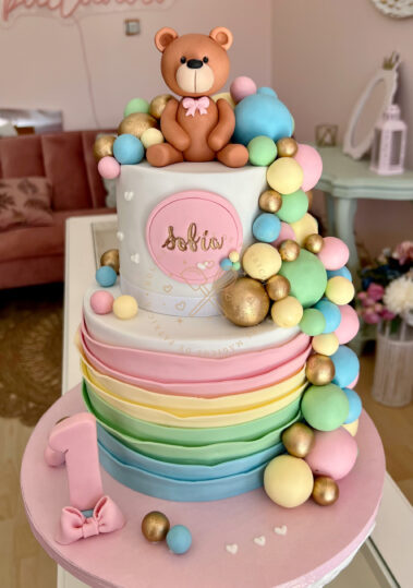 tarta personalizada osito alcalá
