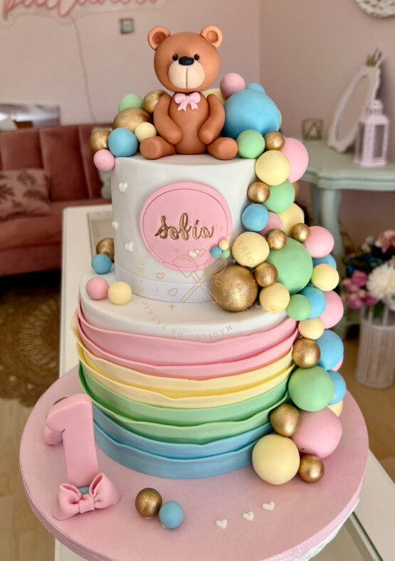 tarta personalizada osito alcalá