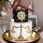 Tarta graduación jueza