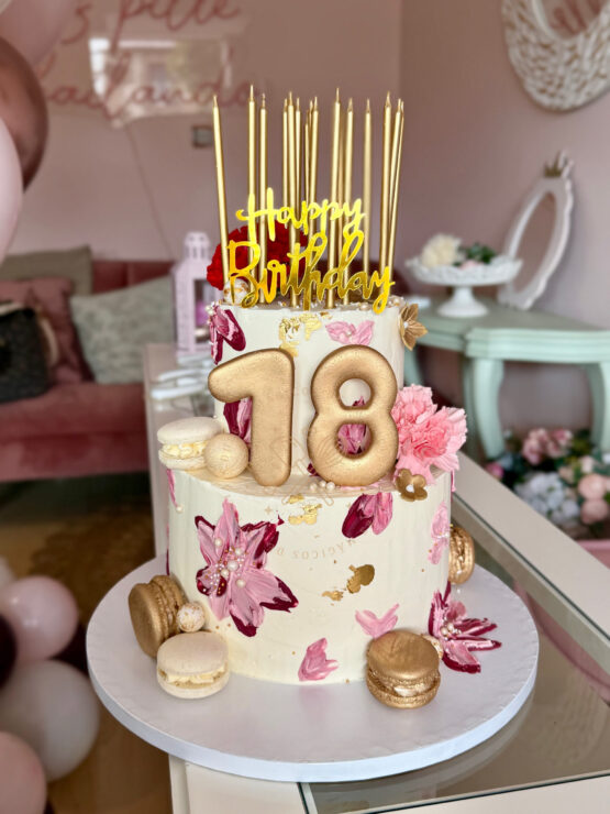Tarta 18 años