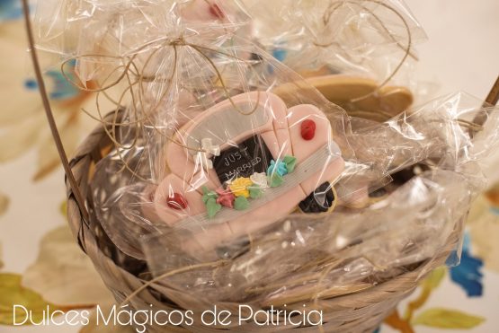 galleta boda coche
