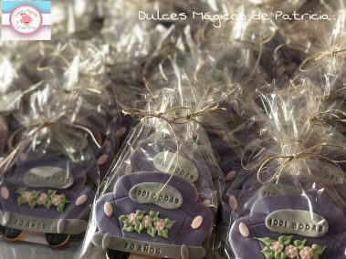 galletas boda coche