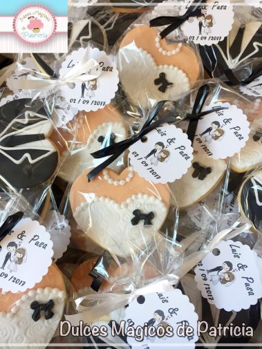 galletas boda novios madrid