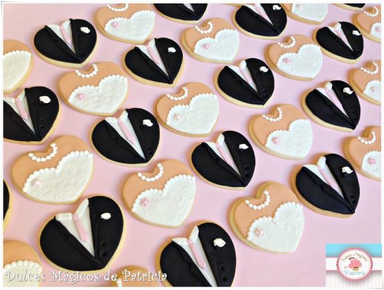 galletas boda novios trajes madrid