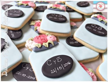 galletas boda vintage romántica