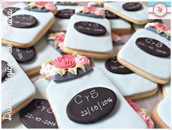 galletas boda vintage romántica