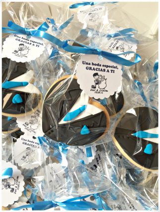 galletas traje novios