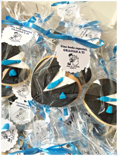galletas traje novios