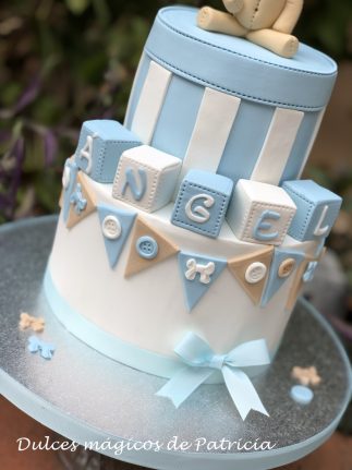 tarta bautizo niño alcalá