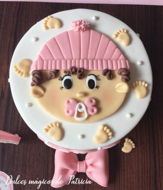 tarta cara bebé