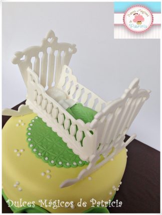 tarta cuna bebé