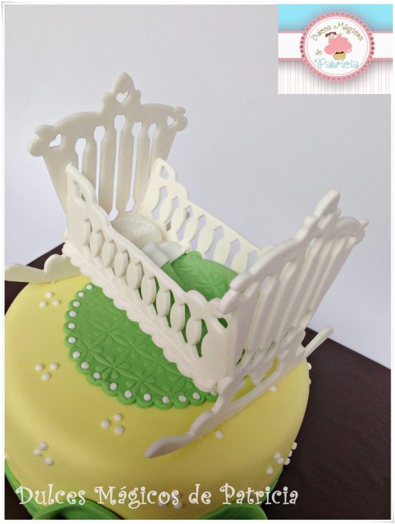 tarta cuna bebé