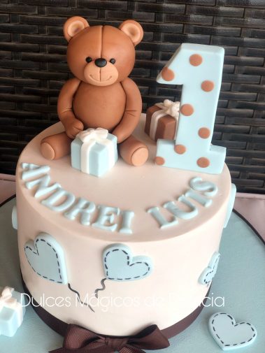 tarta osito 1 año madrid