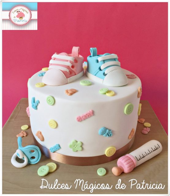 tarta revelación género sexo bebé