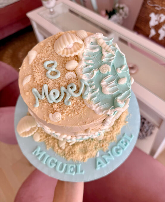 tarta-playa-decorada