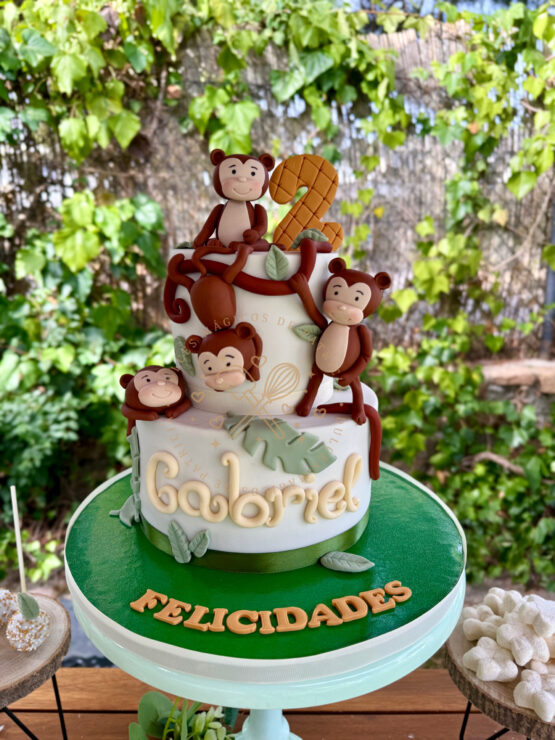 tarta-selva-monos-safari-madrid
