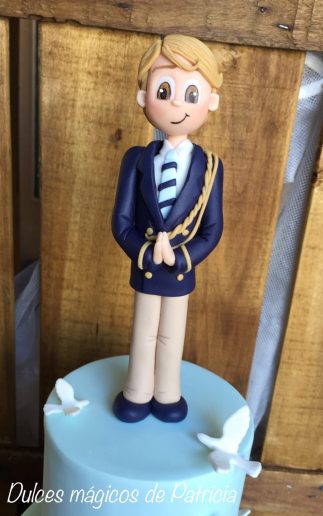 modelado comunión tarta