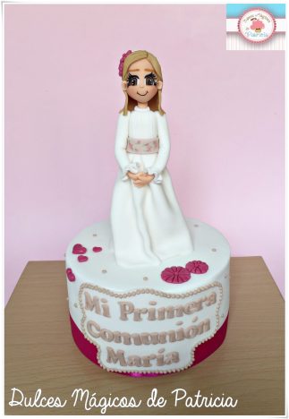 tarta comunión alcalá madrid niña