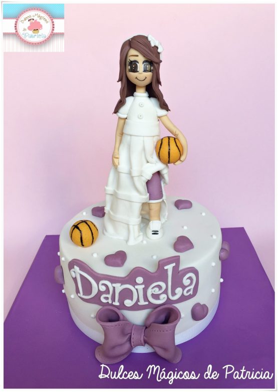 tarta comunión baloncesto