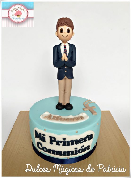 tarta comunión niño alcalá