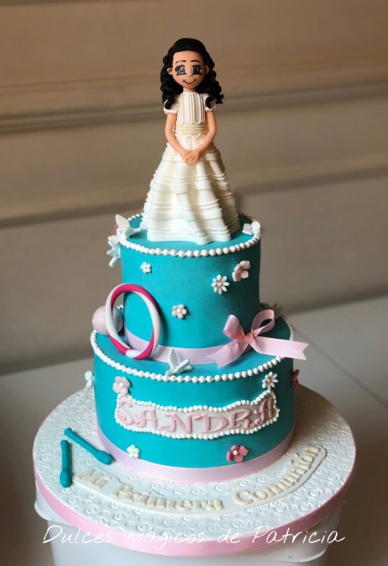 tarta comunión gimnasia rítmica