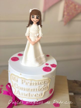 tarta comunión madrid alcalá niña