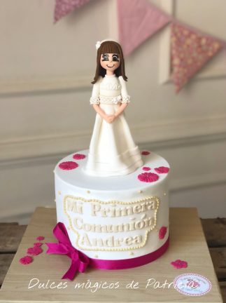 tarta niña comunión alcalá