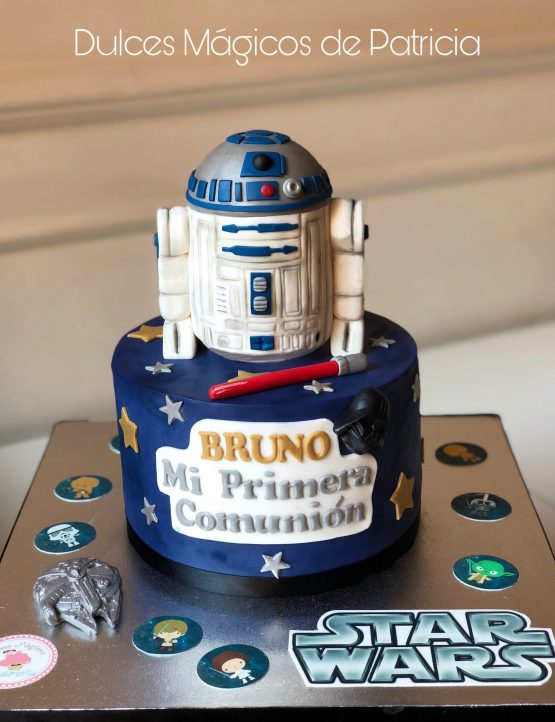 tarta star wars r2d2
