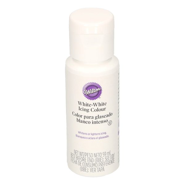 Colorante Wilton blanco intenso