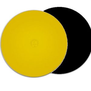 base dorada negra 2mm redonda