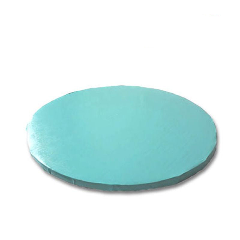 Base de tarta en color azul claro, diámetro de 30 cm.