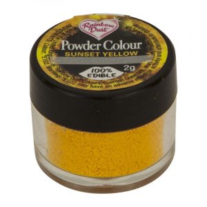 colorante polvo rainbowdust amarillo