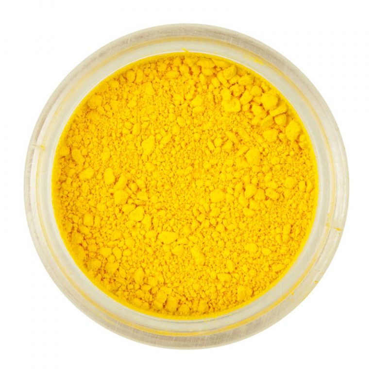 Colorante en polvo color amarillo, marca Rainbow Dust