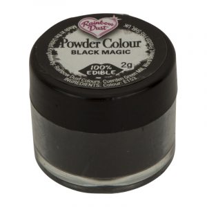 colorante polvo rainbowdust negro