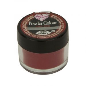 colorante polvo rainbowdust rojo chili
