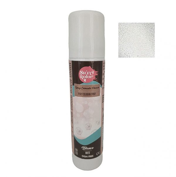 colorante spray blanco perla sweetkolor
