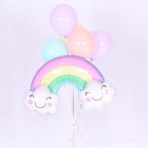globo foil arcoiris