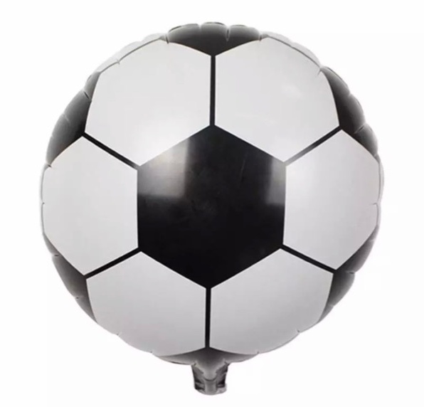 globo foil balón futbol redondo pelota