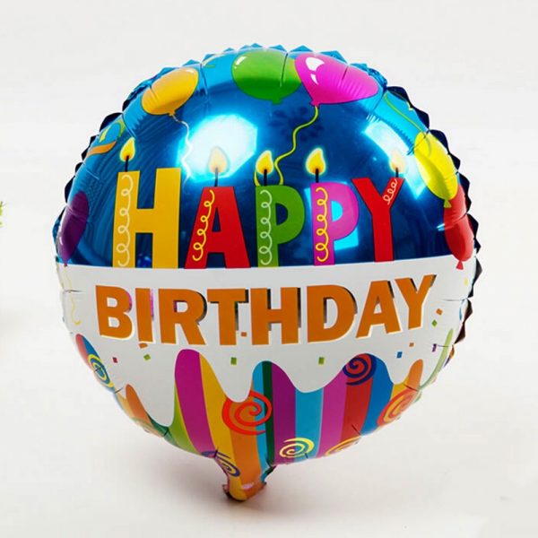 globo foil cumpleaños happy birthday
