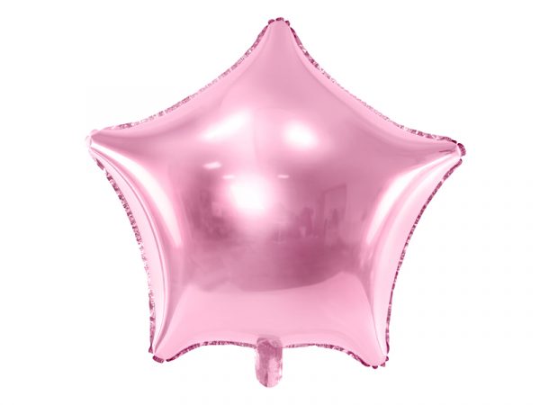 globo foil estrella rosa