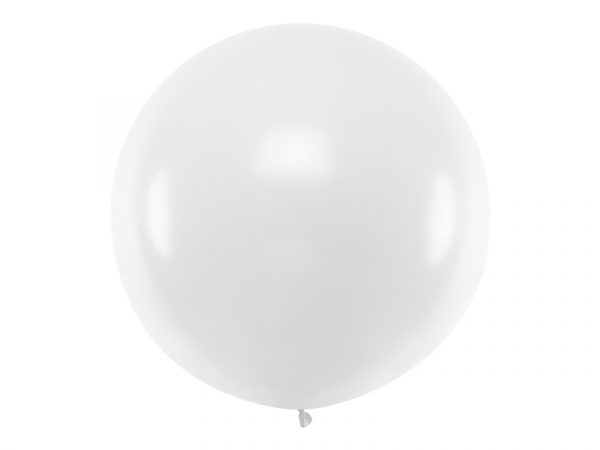 globo helio gigante 1m blanco xl bola