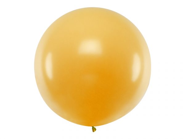 globo helio gigante 1m dorado oro xl