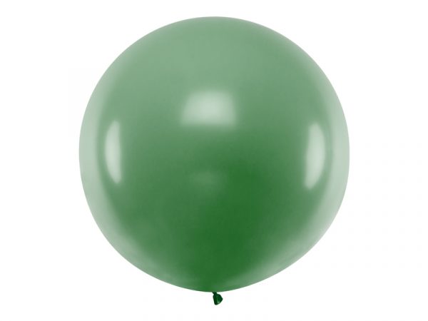globo helio gigante 1m verde xl oscuro botella