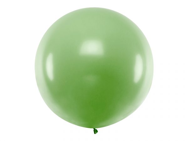 globo helio gigante 1m verde xl pastel